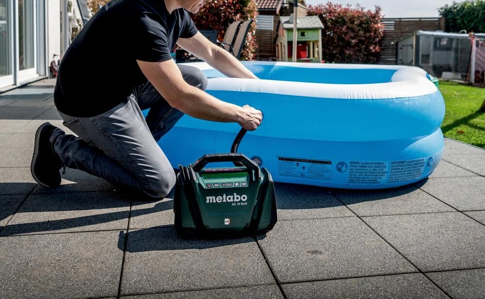 METABO Akku-Druckluftkompressor AK 18 Multi ohne Akku & Ladegerät im Karton