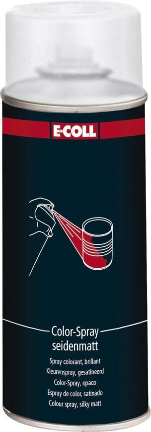 E-COLL Color-Spray 400ml Spraydose Klarlack seidenmatt