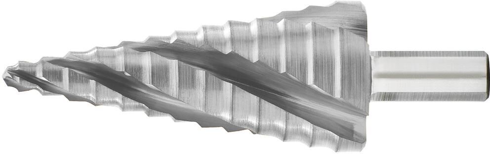 EXACT Stufenbohrer 6-30mm HSS 4-fach Spiralnute