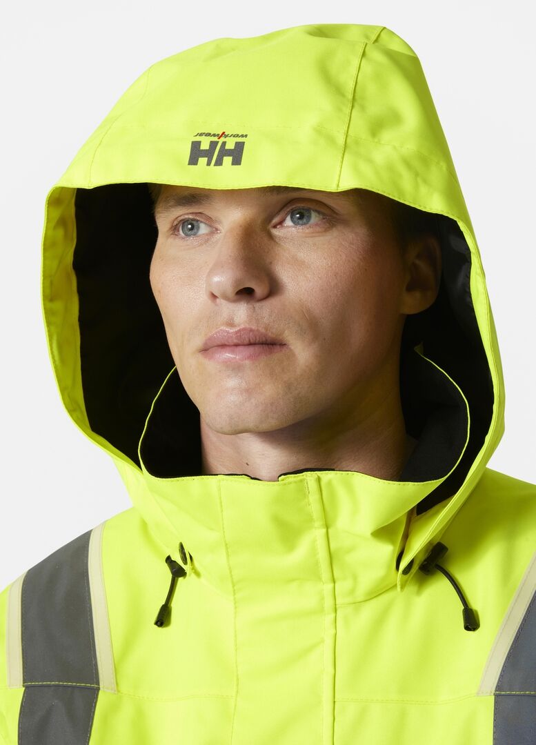 HELLY HANSEN UC-ME Shell Jacke Yellow/Ebony Gr. L