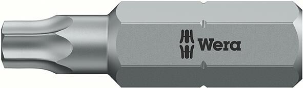 WERA Bit 1/4" T15x 25mm Bohrung DIN3126 C 6,3