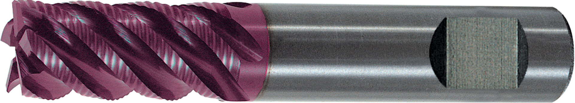 FORMAT Schruppfräser DIN6527L VHM TiALN 8,0mm HB Z 4 HR