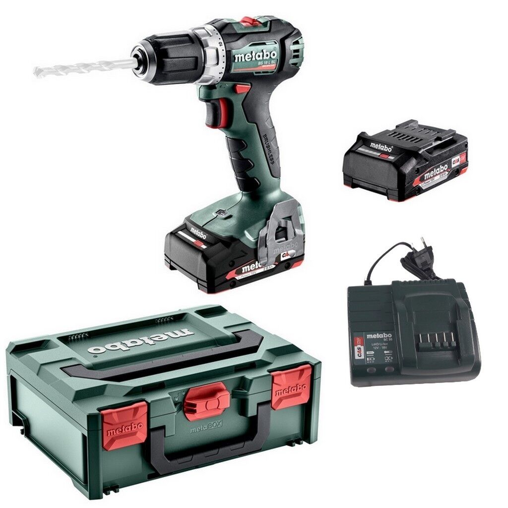 METABO Akku-Bohrschrauber BS 18L BL 2x18 V 2Ah SC 30 im Koffer