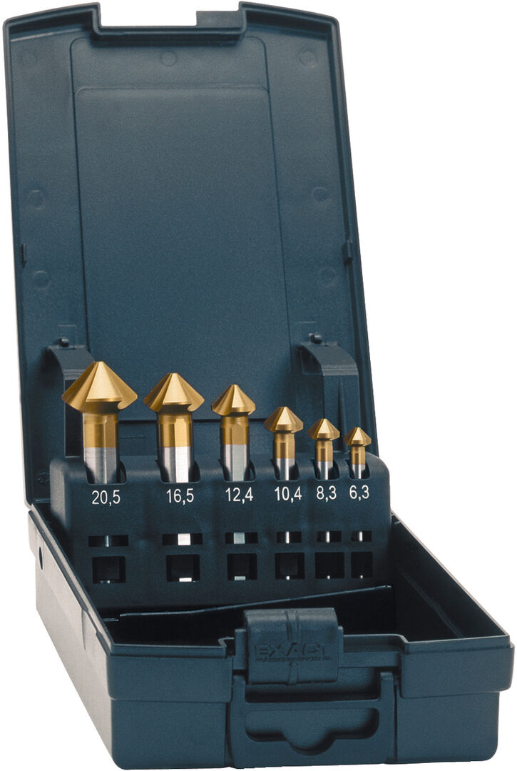 EXACT Kegelsenker-Set D335C TiN 6,3-25,0mm Adv.