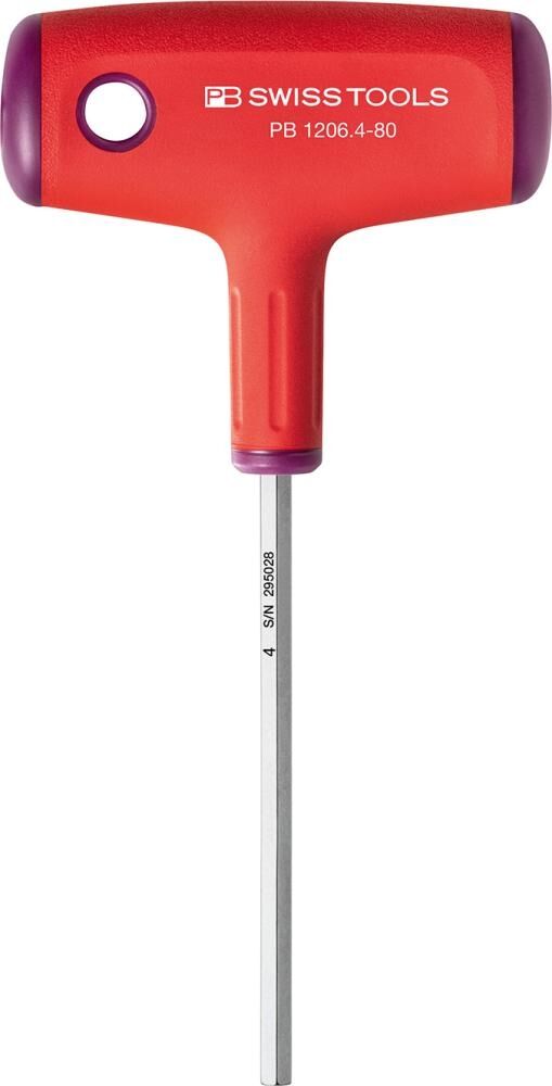 PB SWISS TOOLS Quergriff-Schraubendreher 4X80mm