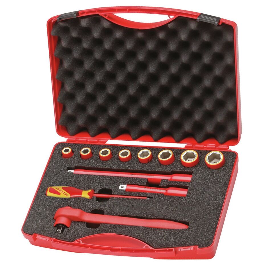 GEDORE VDE-Werkzeugsatz im Koffer 12-teilig 6602560 No. 1001