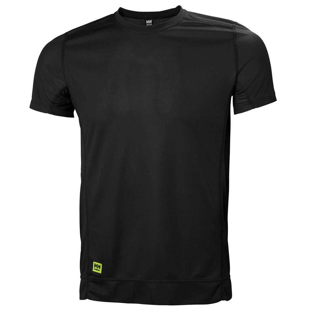 HELLY HANSEN T-Shirt Funktions Shirt LIFA Gr. M kurz schwarz 75104