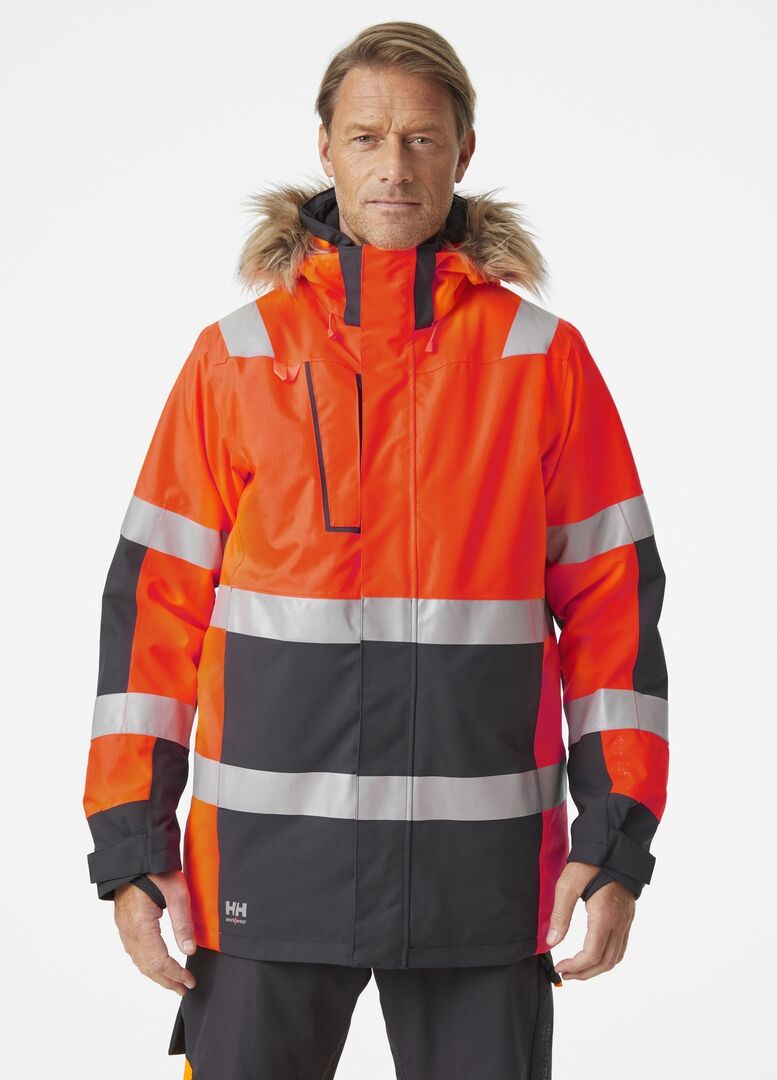 HELLY HANSEN Winterparka ALNA 2.0 Gr. XS orange/ebony 71393