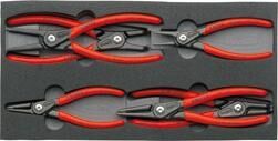 KNIPEX Präzisions-Sicherungsringzangen Set Schaumstoffeinlage 00 20 01 V02