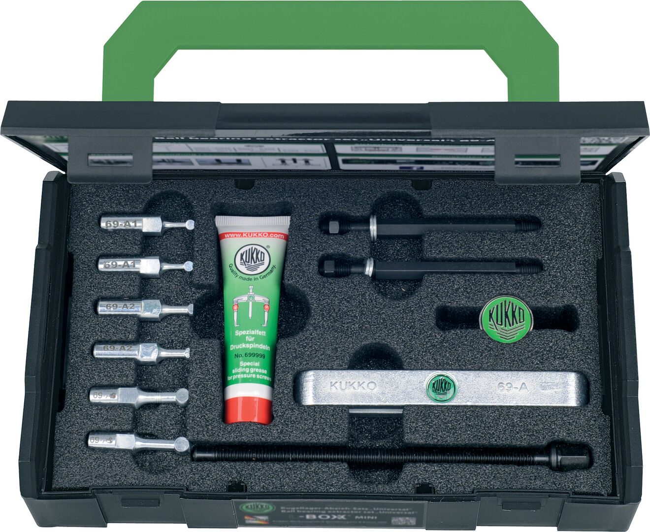 KUKKO Kugellager Abziehsatz fürmittlere Lager