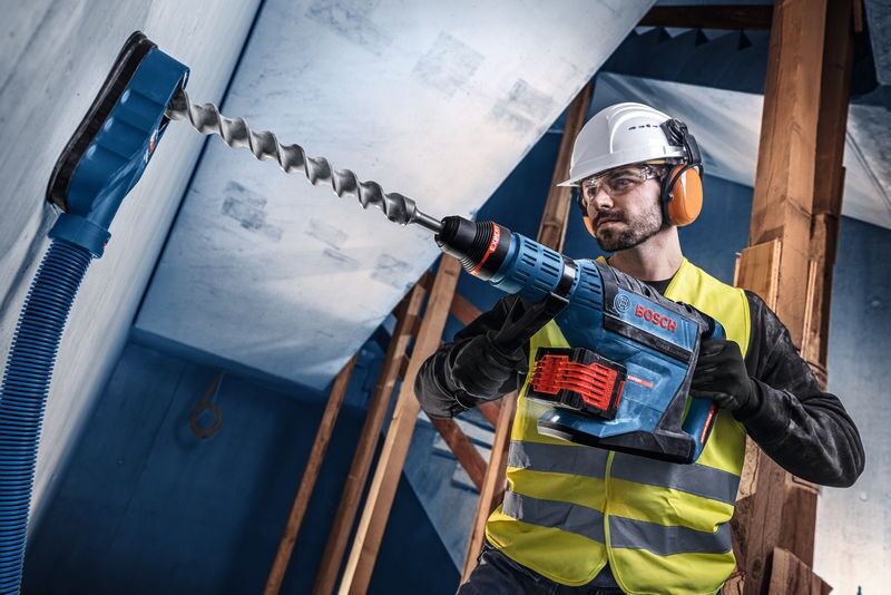 BOSCH EXPERT Akku-Bohrhammer EXBH18V-45 solo, in XL-BOXX