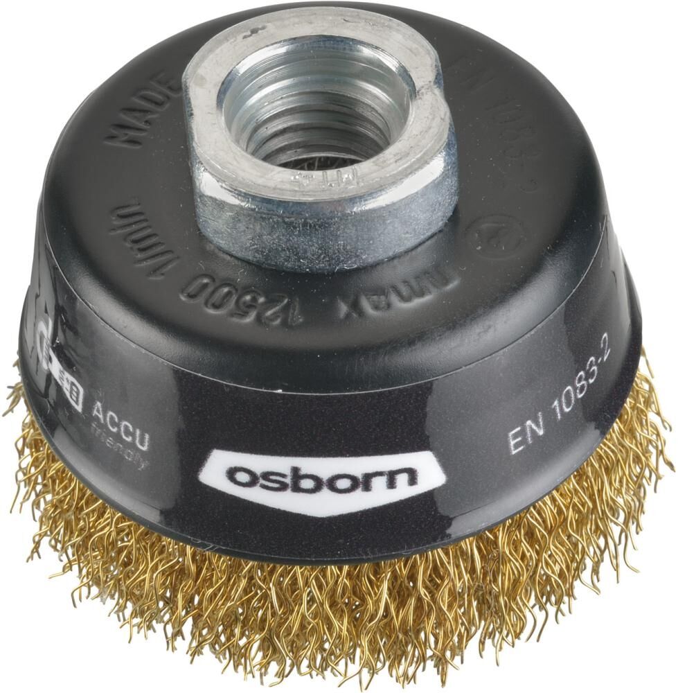 OSBORN Topfbürste Messingdraht 60x21mm
