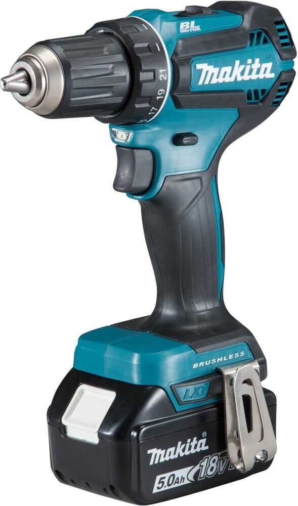 MAKITA Akku-Bohrschrauber DDF485RTJ 18V 2x5Ah MAKPAC2