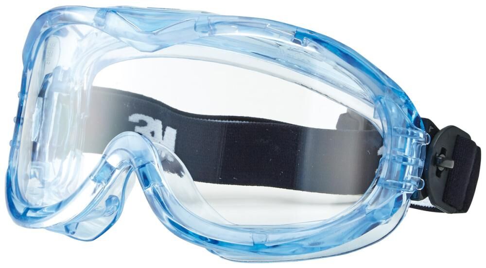 3M Vollsichtbrille Fahrenheit EN 166 mit Nylon-Gummiband Polycarbonat