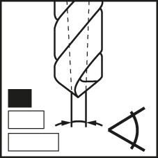 FORMAT Spiralbohrer DIN338 N TiAlN HSS Co8 2,50mm