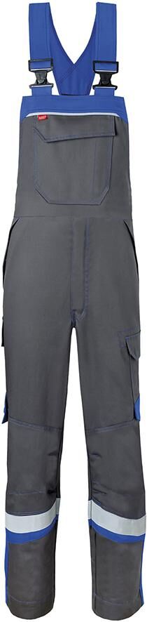 HAVEP Latzhose Safety Image+ 20288 kohlengrau/blau Größe 50
