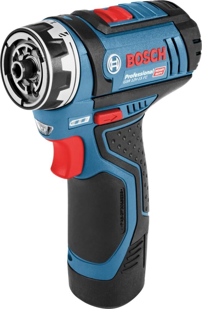 BOSCH Akku-Bohrschrauber GSR 12V-15FC FlexiClick Clic & Go L-BOXX