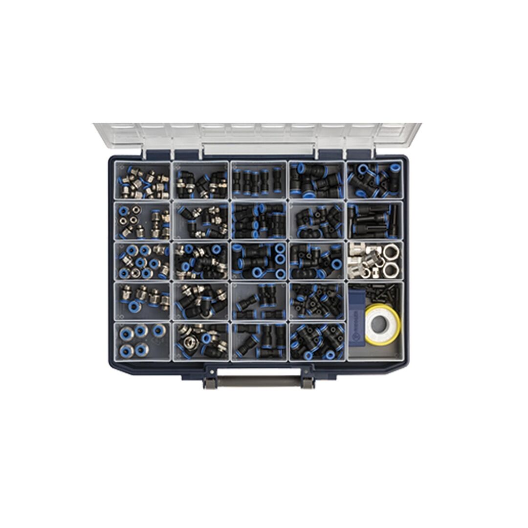RIEGLER Sortimentsbox Steck- verbinder Blaue Serie