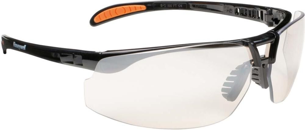 HONEYWELL Brille Protege I/O kratzfest schwarz/silber