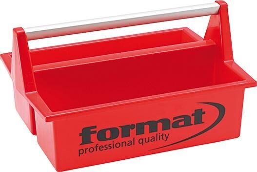 FORMAT Werkzeugkasten rot 396x294x215mm