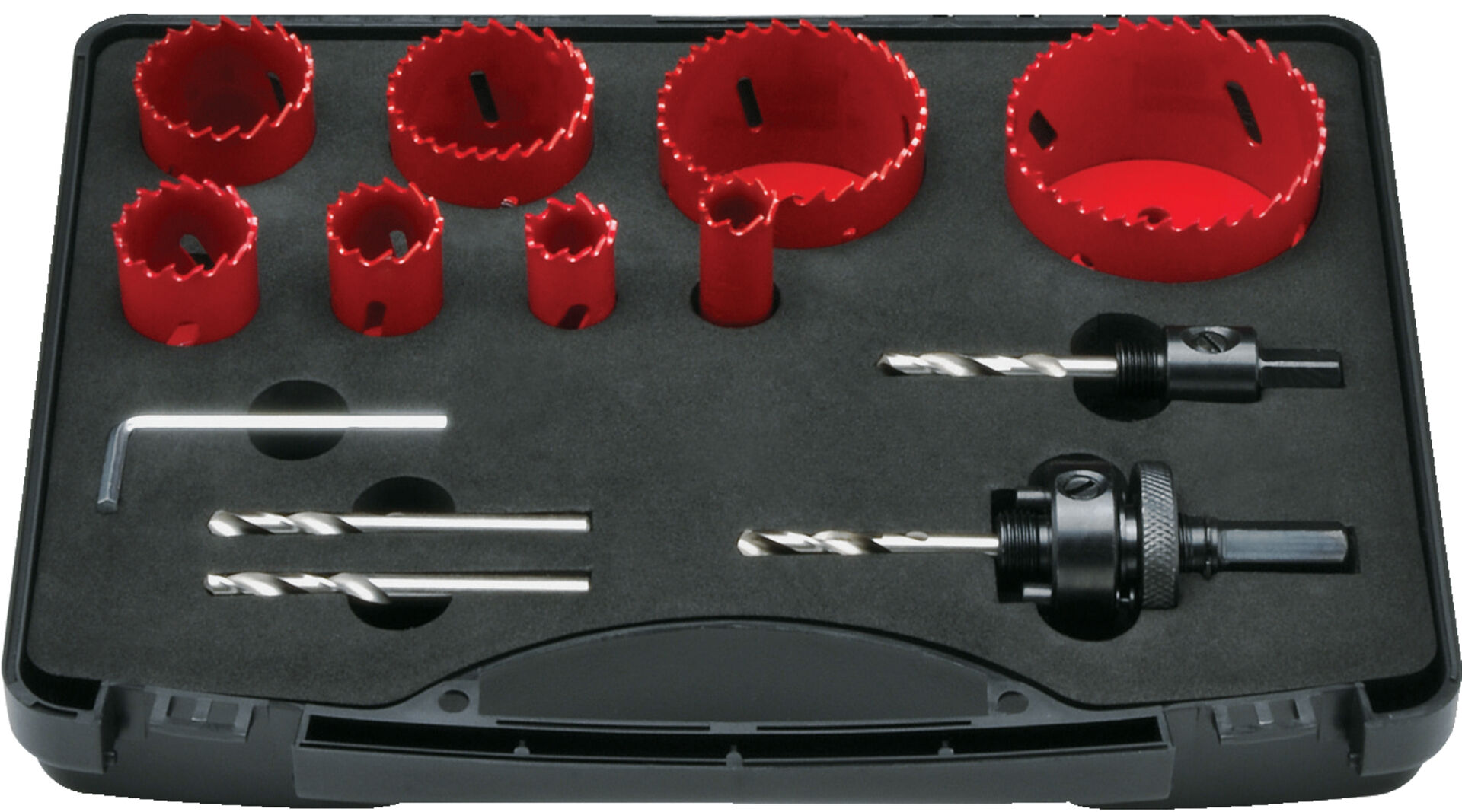 FORMAT Lochsägen-Set HSS Bi M42 16-67mm Installation
