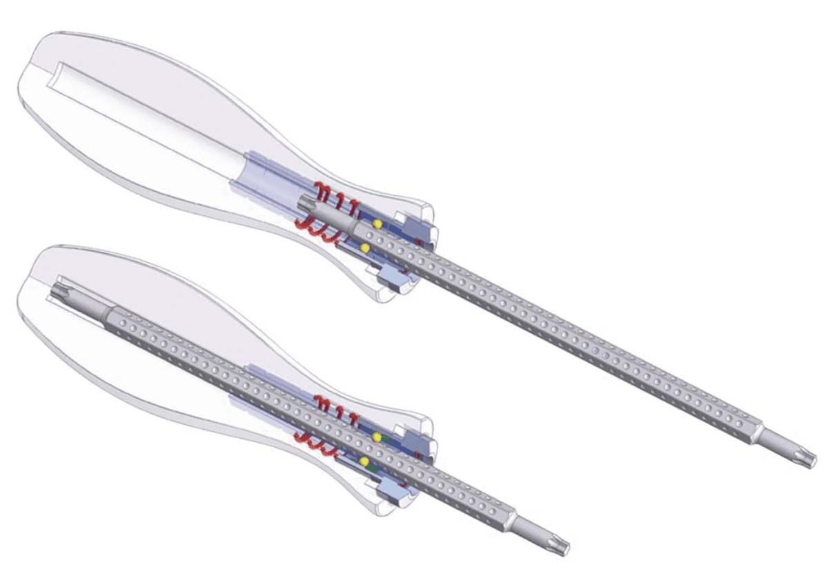 WIHA Schraubendreher mit Wechselklingen Set System 6 11tlg.