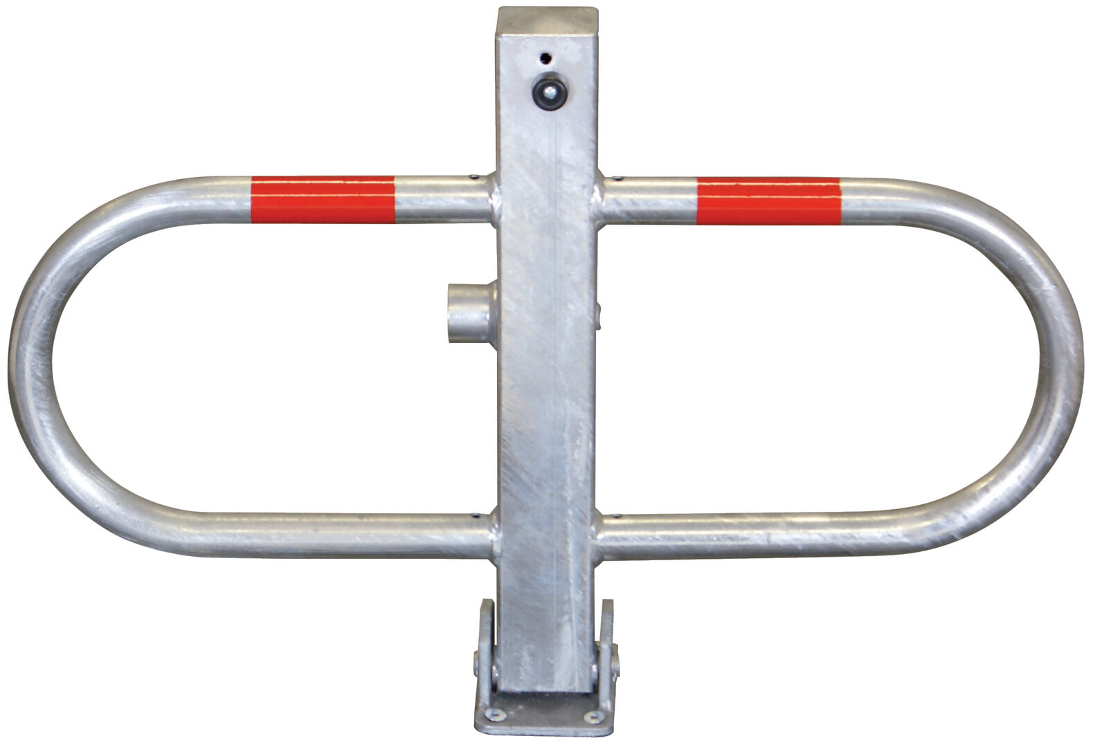 SCHAKE Durchgangssperre 70x70mm feuerverzinkt rot dreikant