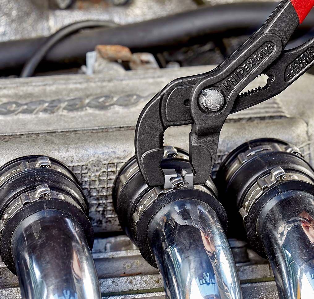 KNIPEX Schlauchschellenzange 250mm für Click-Schellen Kunststoff atramentiert 85 51 250 C