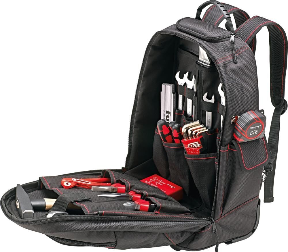 FORMAT Werkzeugrucksack mit Rollen 350x210x490mm