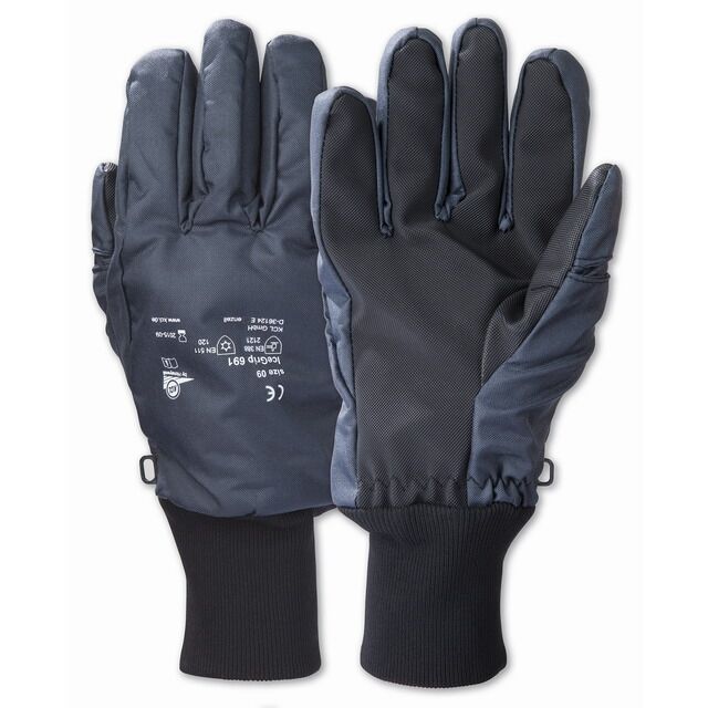 KCL Kälte-Schutzhandschuhe IceGrip 691 Gr. 8 mit Thinsulate-Futter schwarz