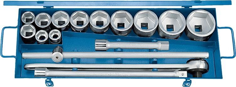 GEDORE Steckschlüssel Set 3/4" sechskant 22-60mm 16-teilig 32 FMU-2 6281150