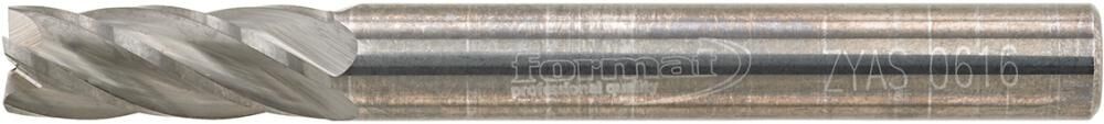 FORMAT Frässtift HM ZYAS0616 Aluminium 6mm 6x16mm