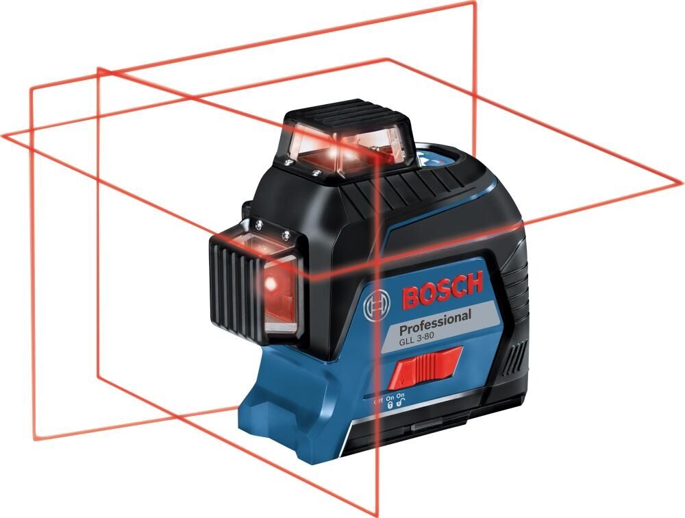 BOSCH Kreuzlinienlaser GLL 3-80 Stofftasche
