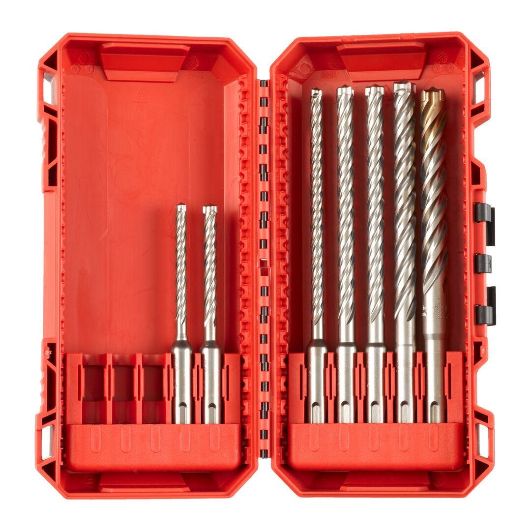 MILWAUKEE Hammerbohrer SDS-plus MX4 7-teilig