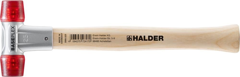 HALDER Schonhammer Baseplex 25mm Celluloseacetat
