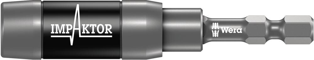 WERA Bithalter Impaktor 1/4" mit Sprengring & Ringmagnet