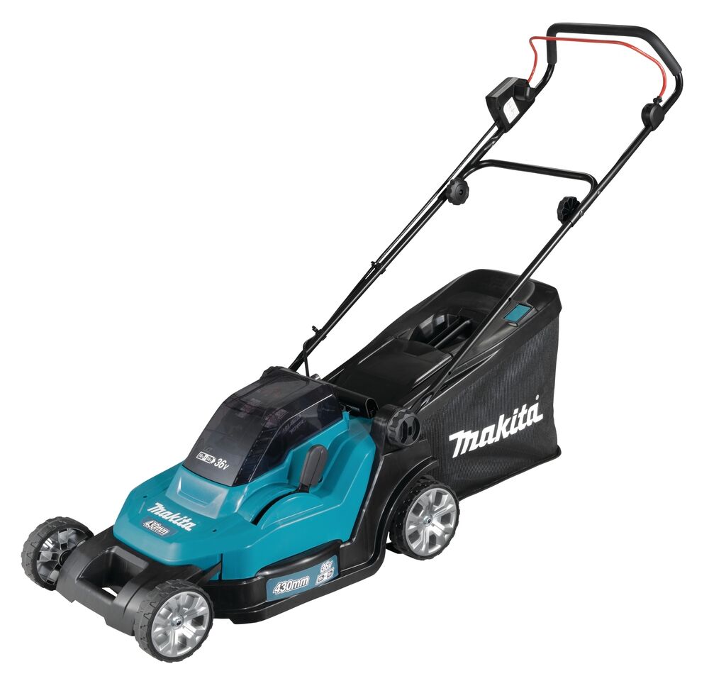 MAKITA Akku-Rasenmäher DLM432PT2 2x18V/5Ah Doppelladegerät