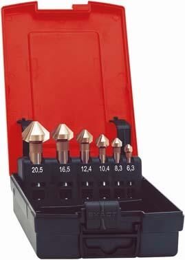 FORMAT Kegelsenker Set 6,3-25,0mm 90 Grad DIN335 C HSSE