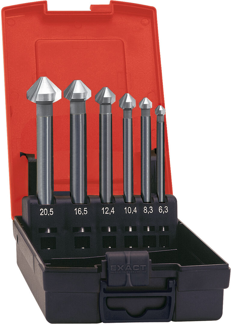 FORMAT Kegelsenker WN lang 90 Grad Set extralang 6,3-20,5mm