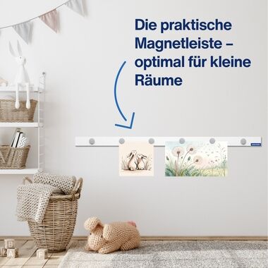 Magnetleisten Set 1000mm mit 6 Haltemagneten