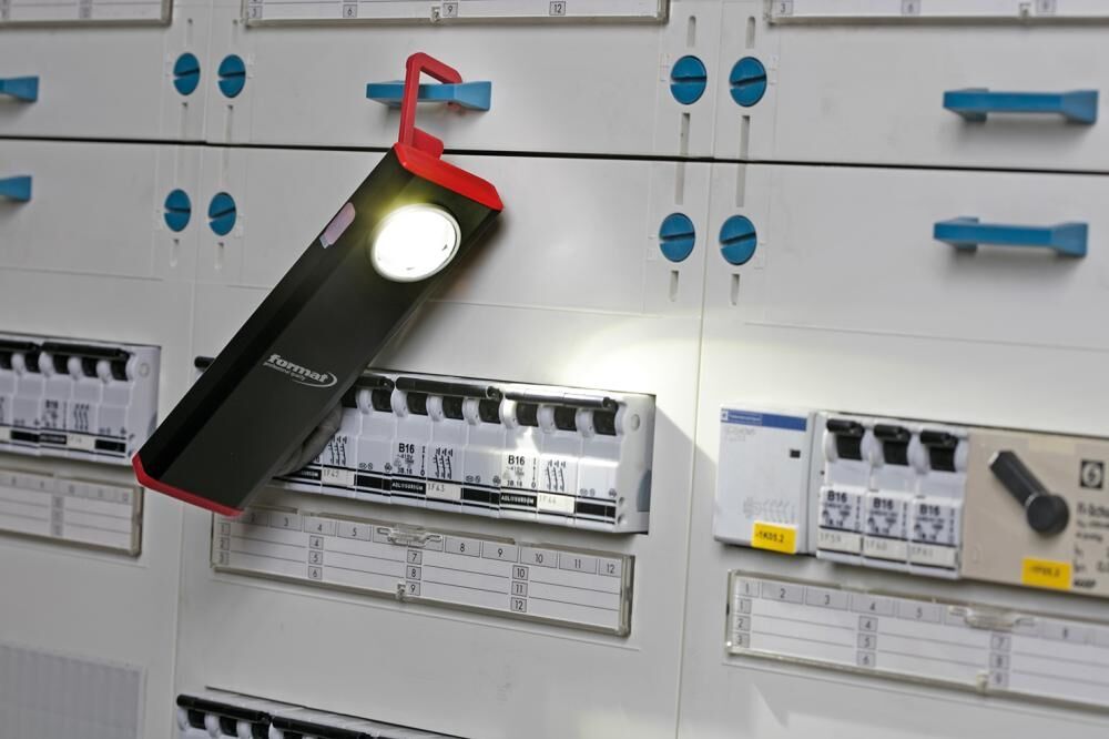 FORMAT LED Akku-Handleuchte Alu 500 Lumen