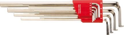 FORMAT Winkelschraubendreher Set 1,5-10mm lang im Handhalter 9-teilig