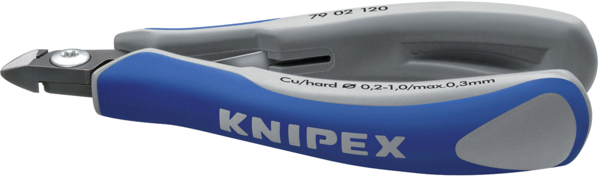 KNIPEX 79 02 120 Präzisions- Elektronik-Seitenschneider brün. 120mm