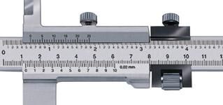 HELIOS PREISSER Werkstatt Messschieber mit Spitze mit Feststeller 500x150mm