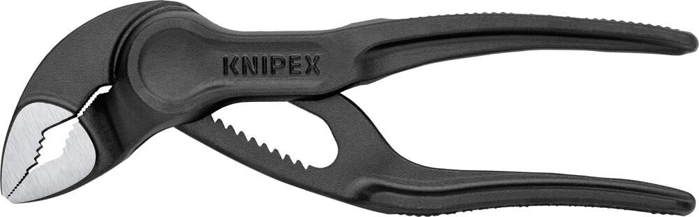 KNIPEX Wasserpumpenzange Cobra 100mm Kunststoffüberzug atramentiert 87 00 100