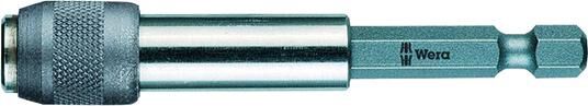 WERA Schnellwechsel-Bithalter 1/4" für 1/4" Bits Magnet 77mm