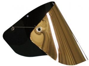 SCOTT Sichtscheibe Polycarbonat goldbedampft grün getönt