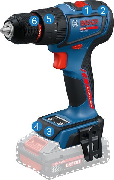 BOSCH Akku-Schlagbohrschrauber EXSB18V-90 solo, in L-BOXX