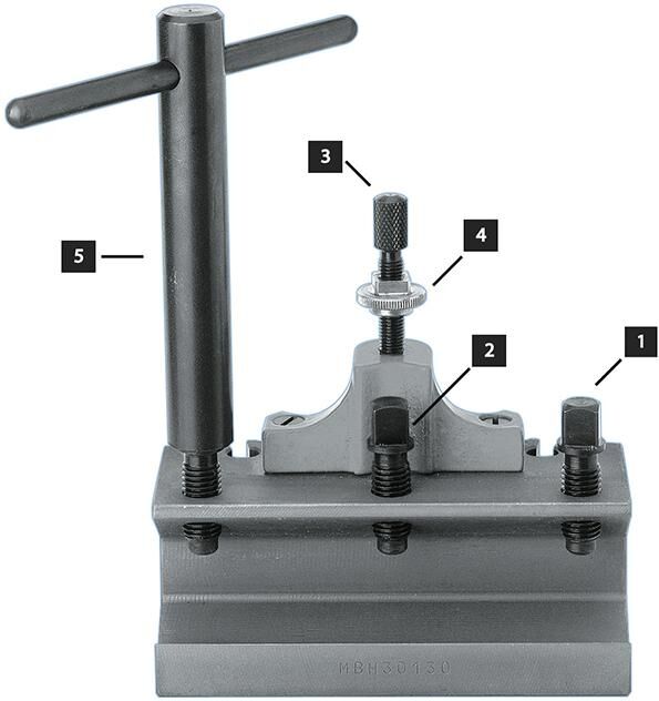 FORMAT Vierkantschraube für Schnellwechselstahl M11x1,5x30mm