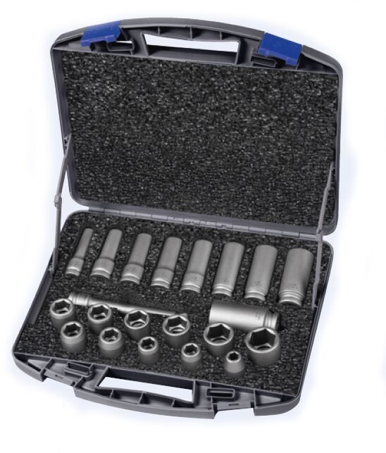 ASW Kraft-Steckschlüssel-Set 3/4" 11-tlg.